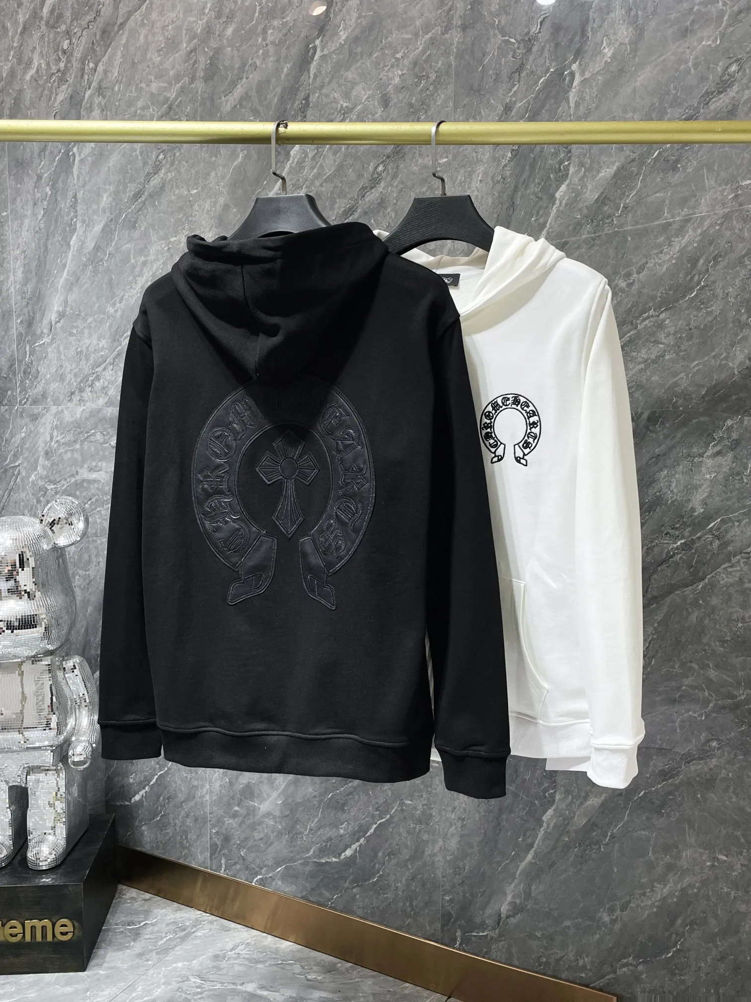 Chrome Hearts 24ss ❤ ！ ！ ❤ Same Style！！ 1 1 ：White Black Sizes：S、M、L、XL